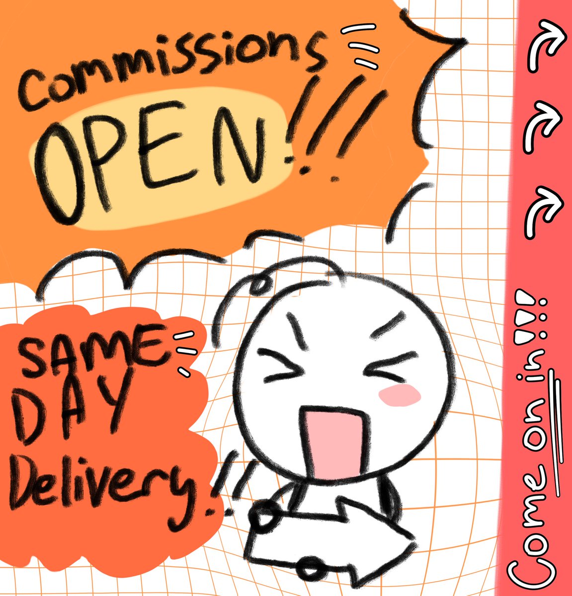 McSweet_Goofy's tweet photo. Hi everyone! I'm now opening SAME DAY DELIVERY comms so I can save up for school! If you’re interested, please Dm me! https://t.co/BFJx2NqezJ