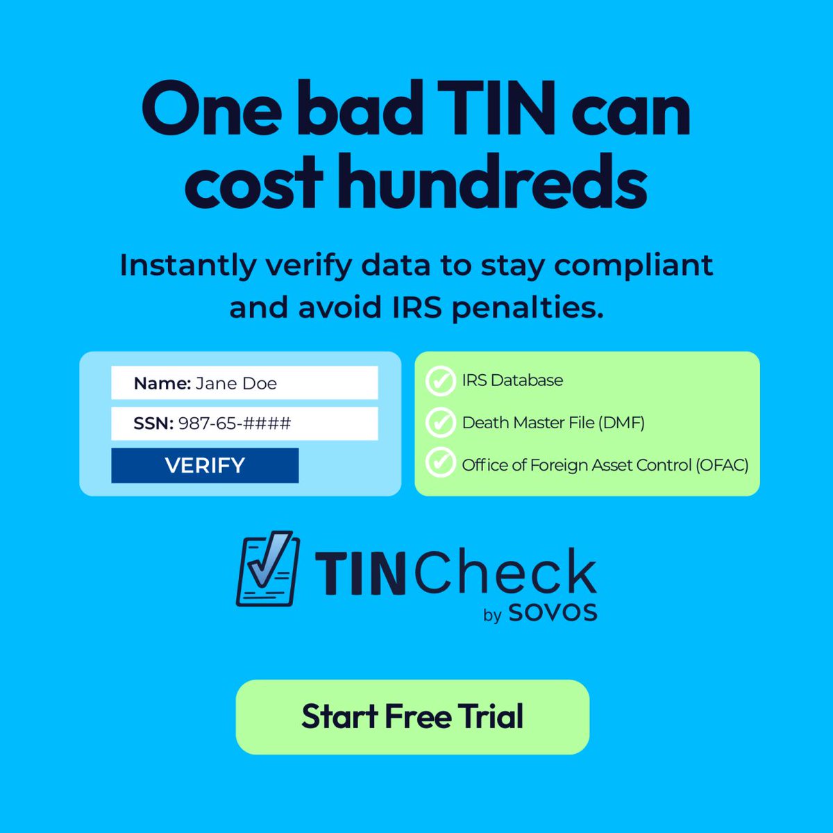 TINCheck by Sovos tweet media