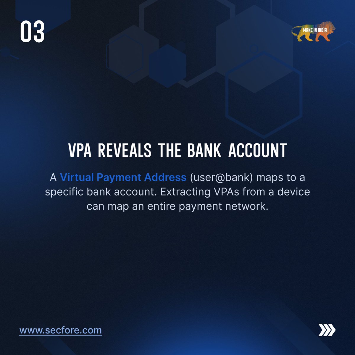 secfore_'s tweet photo. Every UPI transaction 🪙 has a 12-digit UTR that links to NPCI records. 
Every VPA maps to a bank account. 
@secfore_  parses GPay, PhonePe, and Paytm natively 🇮🇳 - making payment fraud tracing accessible to every investigator.

https://t.co/Mpb4qrO9Oa

#mobileforensics #UPIIndia https://t.co/d4KGu1w9MQ