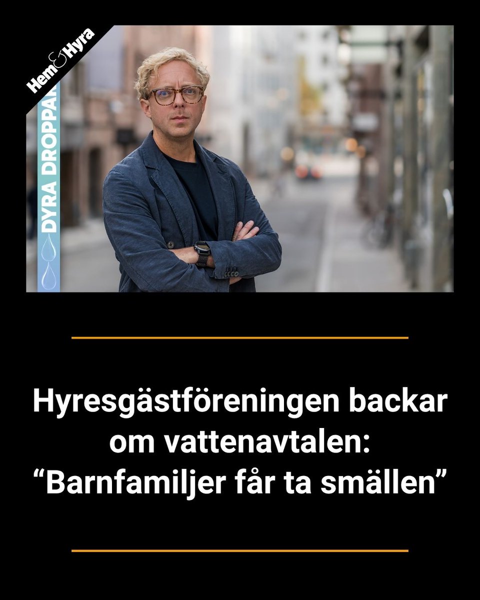 När värden tar betalt för vatten drabbas trångbodda hyresgäster. hemhyra.se/nyheter/hyresg… #bopol