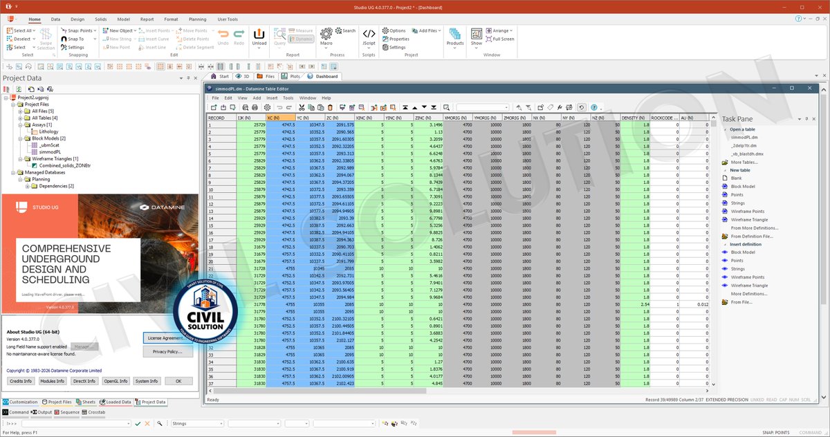 sscscv's tweet photo. ⛏️ Datamine Studio UG v4.0.377.0

📥 Download Now: https://t.co/luVy4RZQov

#DatamineStudioUG #Datamine #MiningSoftware #UndergroundMining #MinePlanning #MiningEngineering #MineDesign #GeologyModeling #OreBodyModeling #ResourceEstimation #MineScheduling #MiningTechnology https://t.co/nkjsVMz1p7