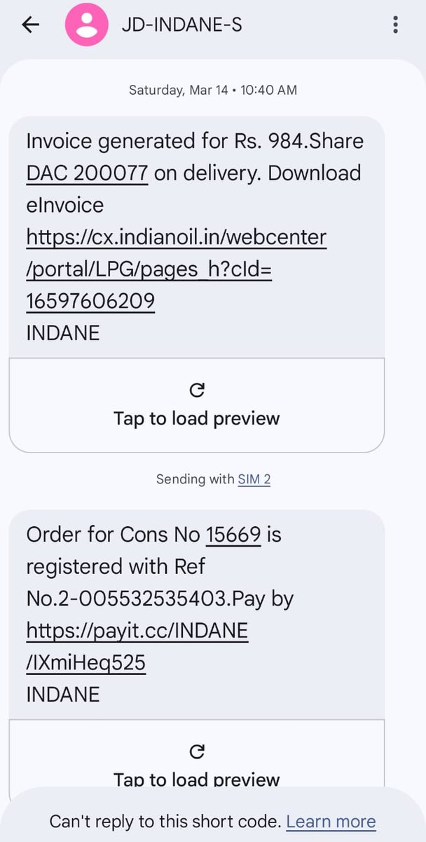 AramanaliMohd's tweet photo. @IndianOilcl Gas cylinder not delivered despite booking on 14th March. The consumer is still waiting and facing inconvenience. Kindly look into this issue and arrange delivery at the earliest.
#GasDelivery #CustomerSupport #Urgent https://t.co/5U4Y21Kxsh