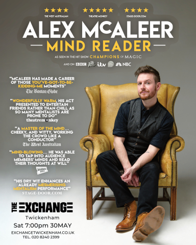 artsrichmonduk's tweet photo. THE EXCHANGE TWICKENHAM @ExchangeTwick

COMING UP MAY 2026...
The Kids Show 2: The Power of Two - 30th
Alex McAleer: Mind Reader - 30th

To find out more, go to: https://t.co/q9ic5Aq7m6 and click on the event calendar entry https://t.co/ERHVJC1Aa1