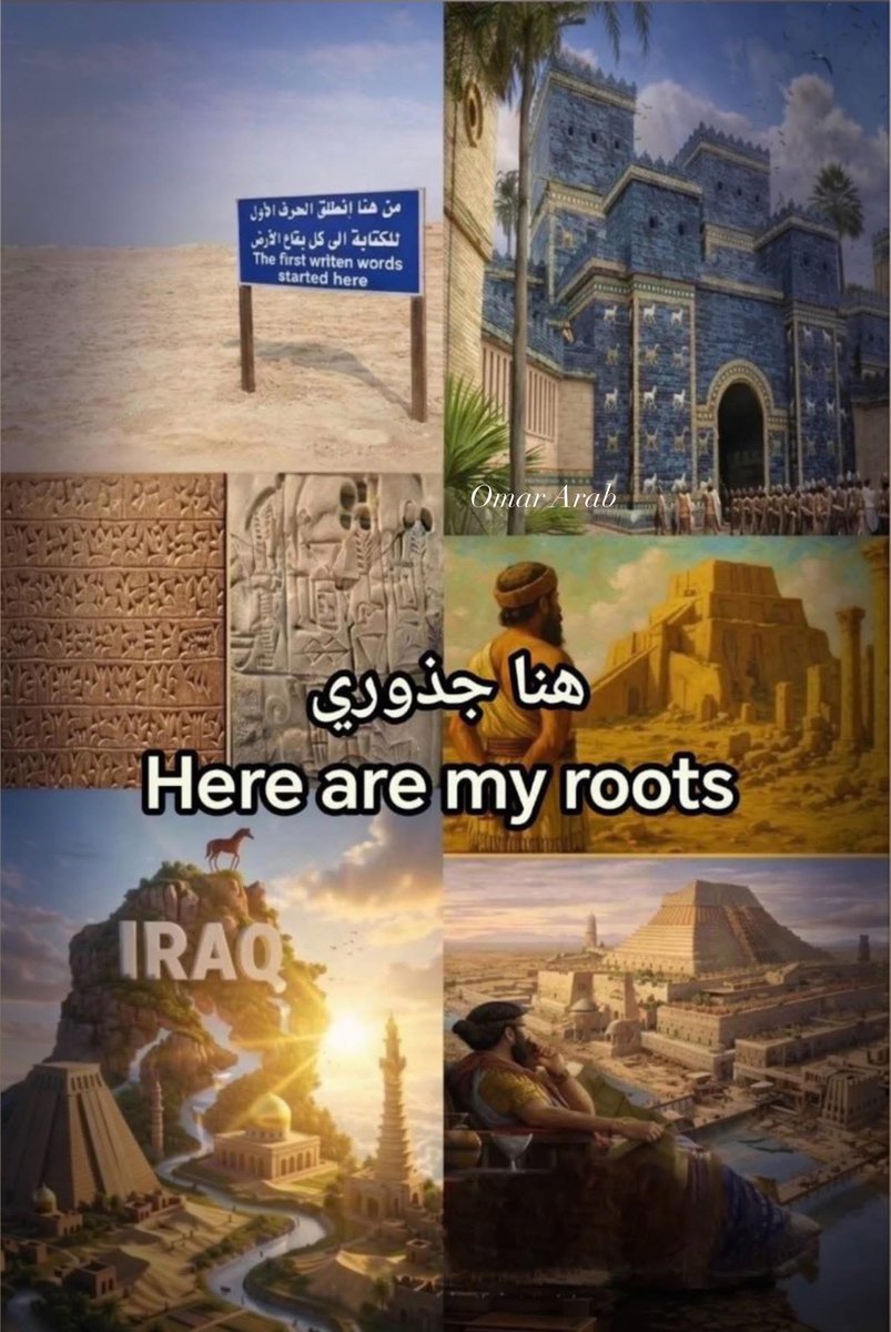 omar_arab82's tweet photo. هنا جذوري
Here are my roots
هنا قلبي
Here is my heart
هنا لغتي
Here is my language

#انا_عراقي https://t.co/uvXwxaUz9r
