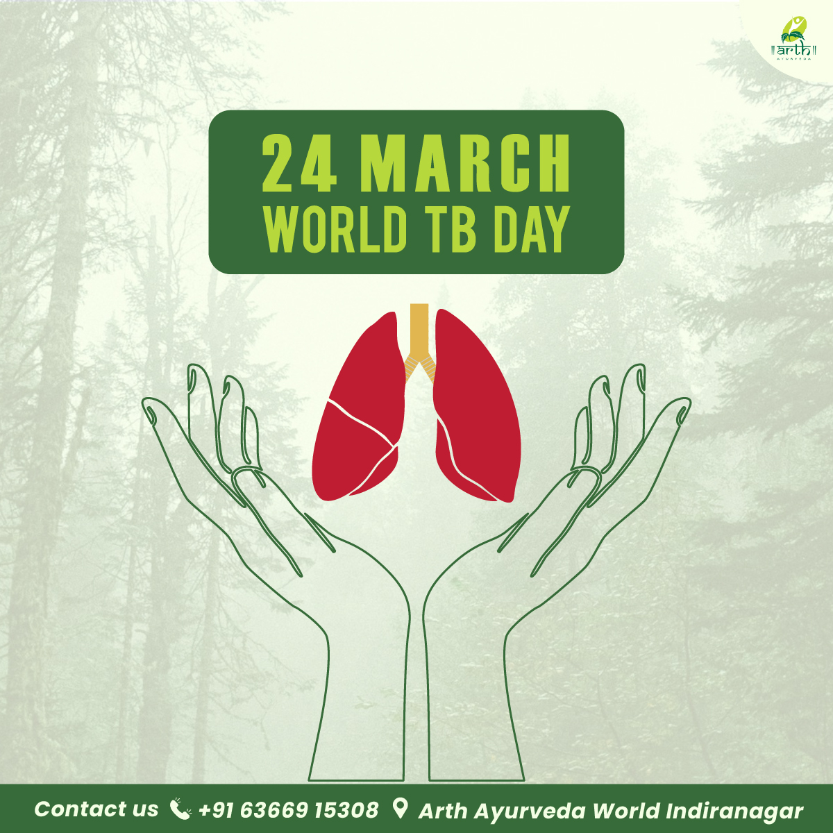 world_arth's tweet photo. World TB Day is a reminder that strong immunity, nutrition, and timely medical care matter.

Call us to get personalised guidance from Arth Ayurveda World.
#WorldTBDay #TBawareness #Rasayana #ImmunitySupport #Ayurveda #ArthAyurvedaWorld #HolisticHealt #NaturalHealing https://t.co/q44Lv77LHg