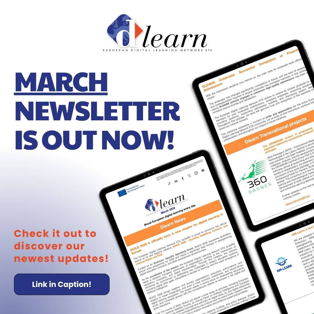 European Digital Learning Network ETS - DLEARN tweet media