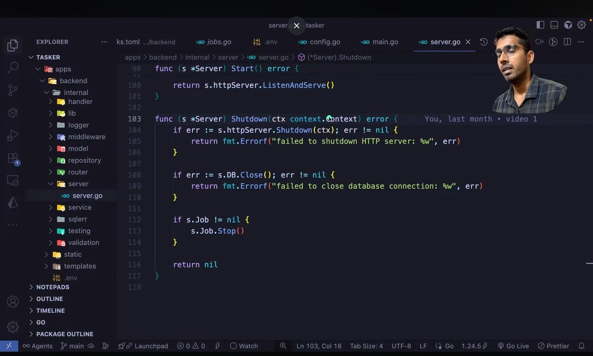 grah4na's tweet image. Reliable systems don’t just handle traffic well they also shut down safely during deployments and failures.

Small engineering practices like this make the difference between fragile systems and production-grade systems.

More to come. 🚀

#CyberSecurity #backend #defsec