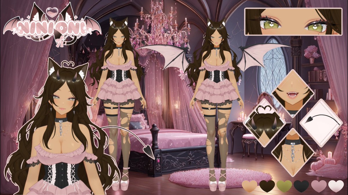 ฅ nini ฅ 🐾🩷 vtuber tweet media