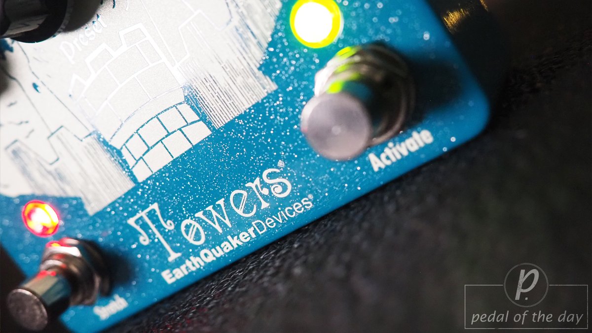 pedaloftheday's tweet image. We've got the latest creation from our friends at @EarthQuakerDev for you all today - come along as we explore the ambient sounds of the Towers Stereo Reverberant Filter!✌🎛

youtu.be/yXXAlMkWVk8

pedal-of-the-day.com/2026/03/24/ear…

#guitarpedals #pedaloftheday #earthquakerdevices