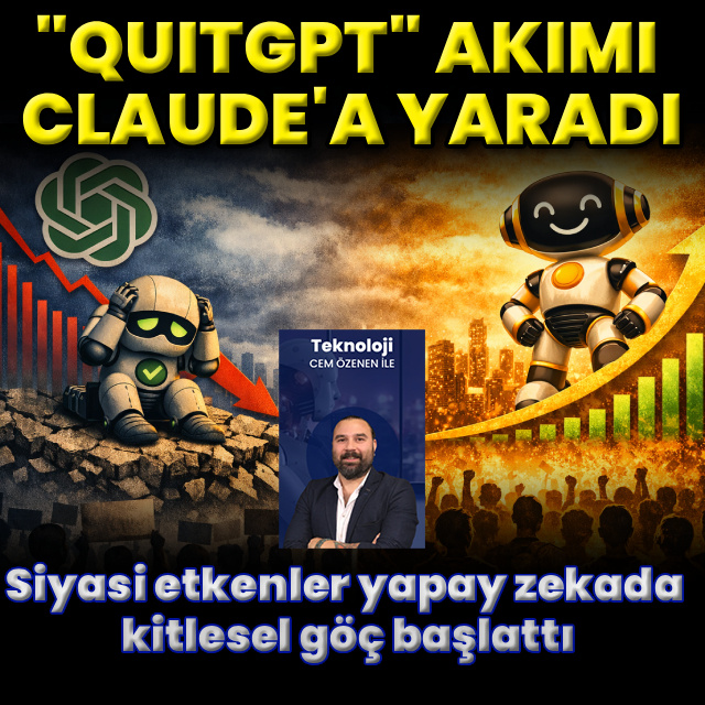 Kullanıcılar, OpenAI’nin amiral gemisi sohbet botu ChatGPT’den Claude’a yönelirken, günlük aktif kullanıcı sayısında Claude ilk kez liderliği ele geçirdi.

📌Haftalık ortalama 38 oturumla ChatGPT’nin iki katına ulaşan Claude, kurumsal kullanımlarda da üstünlük sağladı

🧑🏻