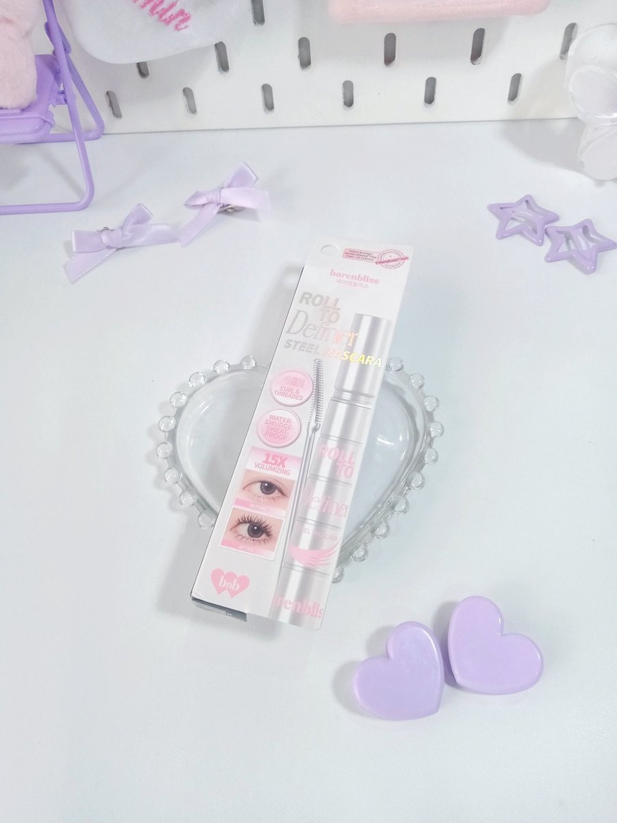 chuimud's tweet photo. 🌼Barenbliss Roll to Definer Steel Mascara🌼

Mascara aplikator baja bikin bulu mata lentik, bervolume Water-smudge-sweat proof🤩

Tahan lama awet,tahan air juga gak mudah dihapus ✨

🛍️ https://t.co/l4rJIXDTUA https://t.co/BujHv0vG0r