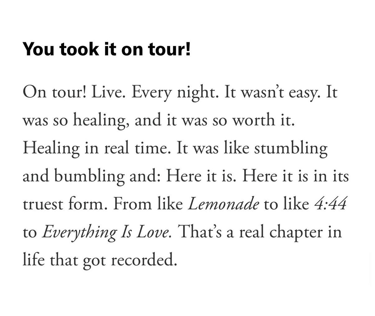 B7Album's tweet image. Jay Z talks about the Lemonade, 4:44 &amp;amp; Everything is Love trilogy in a new interview with GQ 

“That’s a real chapter in life that got recorded”