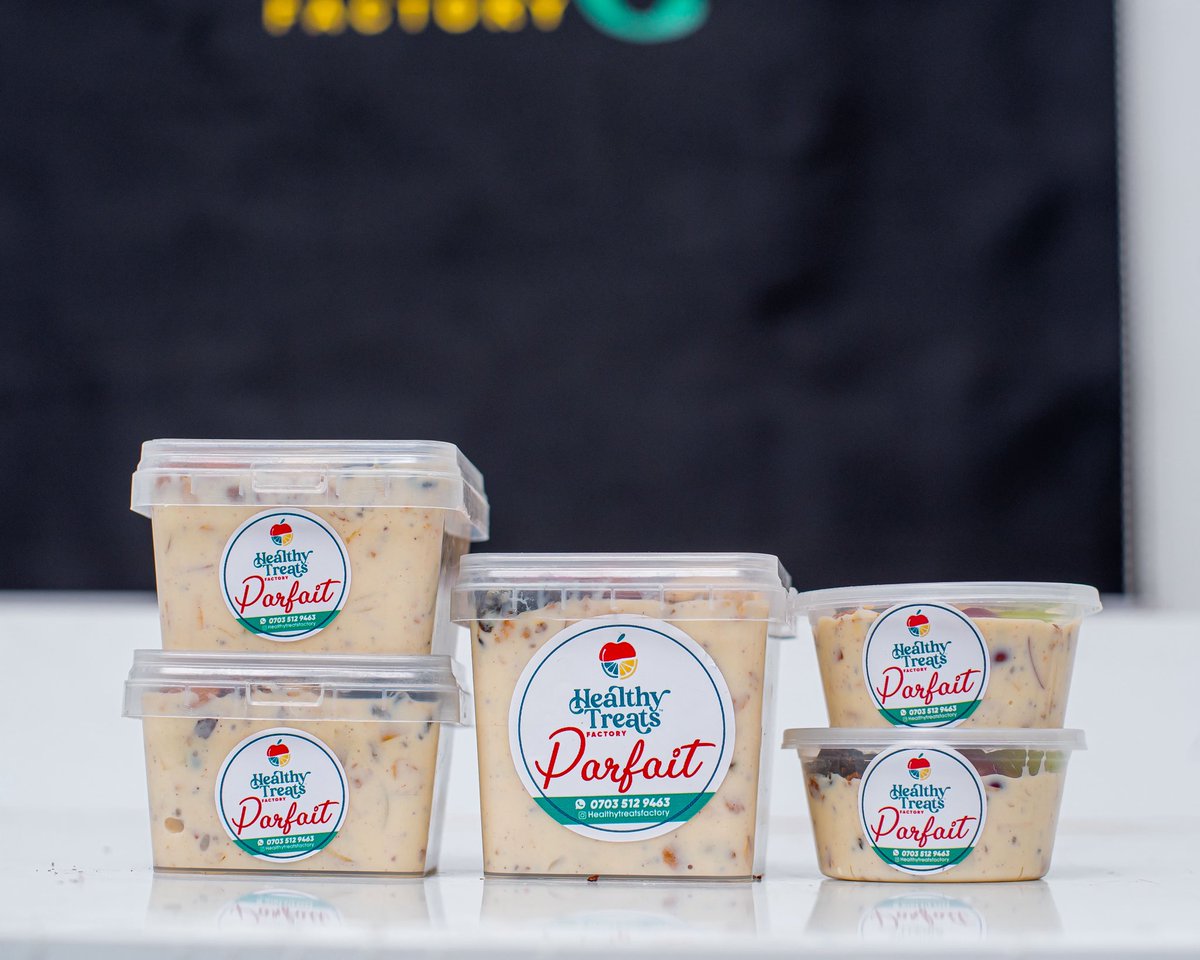 Fruit Parfait in Osogbo, made with a signature Greek yogurt 🍦 

WhatsApp to order: 07035129463

Courtesy Omolola Eloise Arsenal 
I