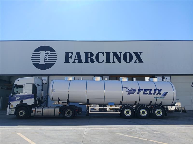 Cada proyecto que sale de nuestras instalaciones es el resultado del trabajo diario de un equipo comprometido y de la confianza que nuestros clientes depositan en nosotros desde 1992. FELIX FOOD LOGISTICS, S.L. y tiene su cisterna ATP de 36.000 litros
Gracias por confiar.
