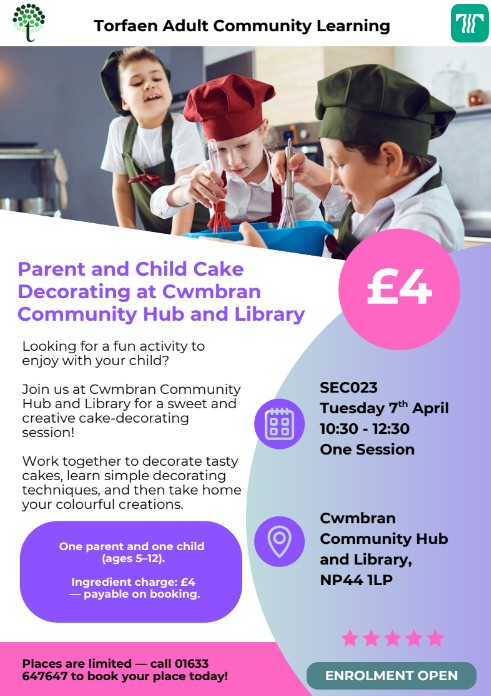 Torfaen Adult Community Learning tweet media