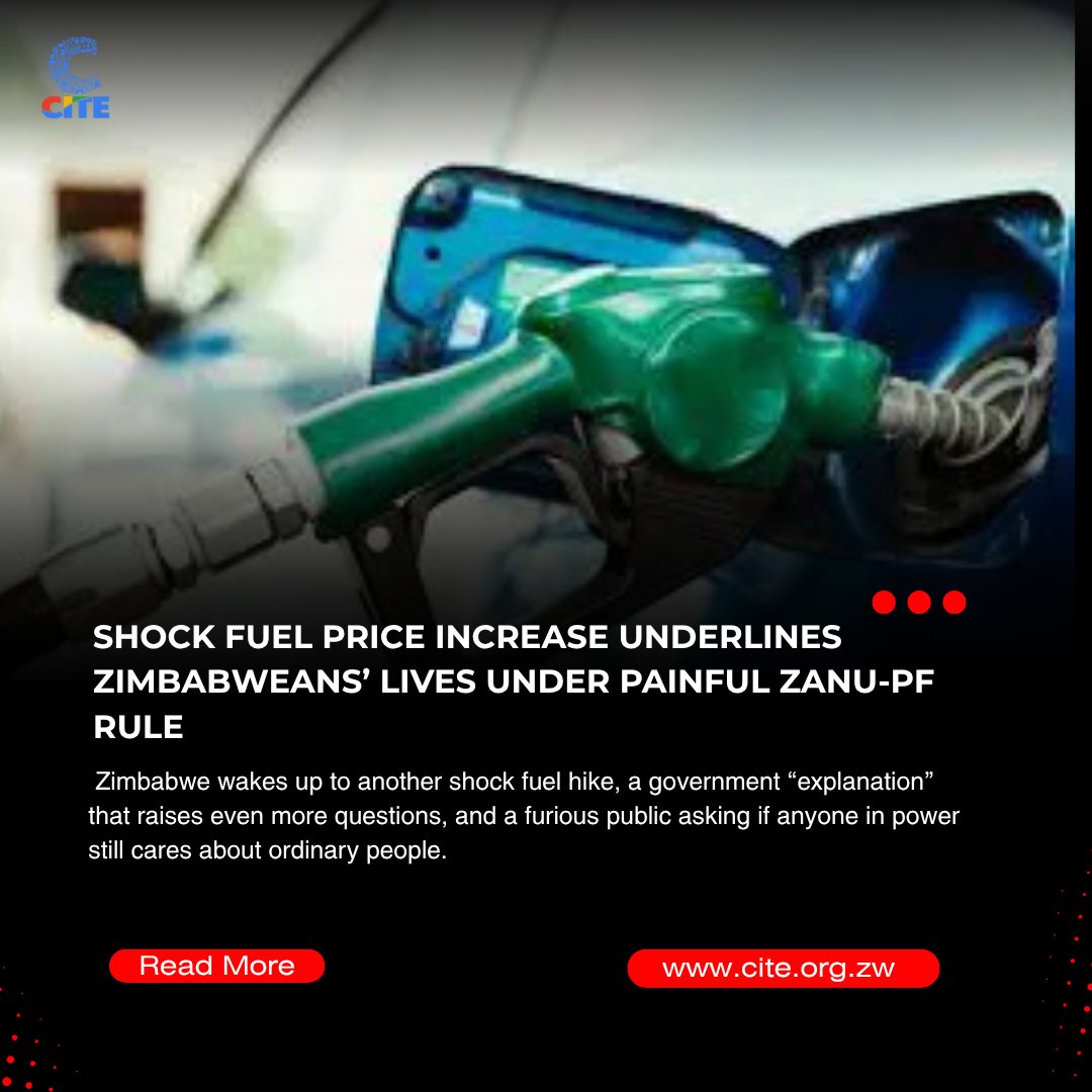 OPINION: A single ZERA statement sent Zimbabwe into chaos: fuel prices spiked, outrage erupted, and a government “justification” left the nation wondering how much more people could take.