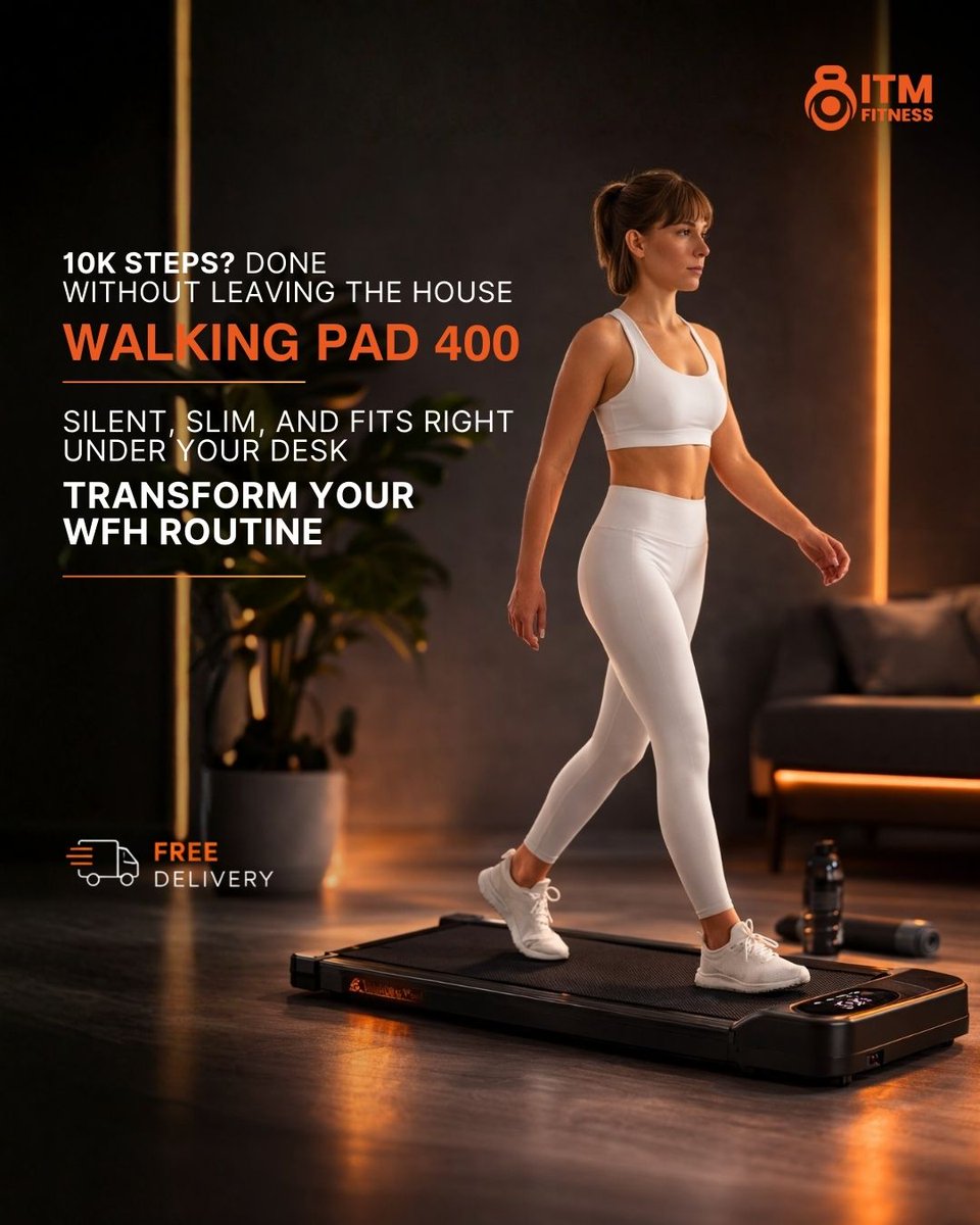 INTHEMARKETIE's tweet image. 10k steps? Done. Without leaving the house. 🏠

Stop choosing between "busy" and "healthy." Get your steps in while you work, watch, or listen.
📍 Shop the Walking Pad 400 — link in bio. 

#walkingpad400 #homefitnessireland #inthemarket #wfhlife #walkingpad