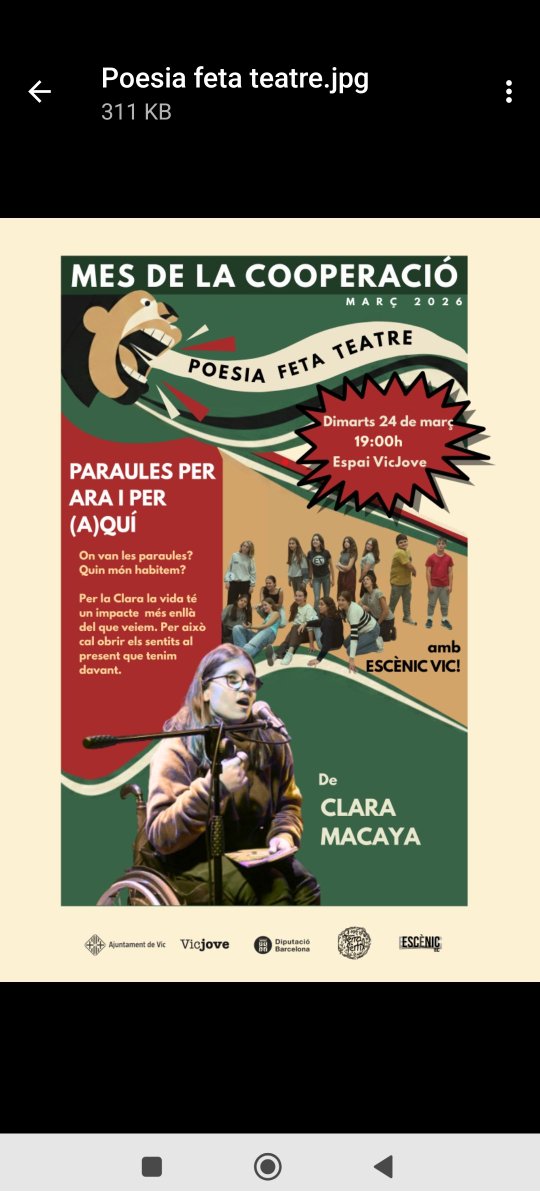 Vic Cooperació tweet media