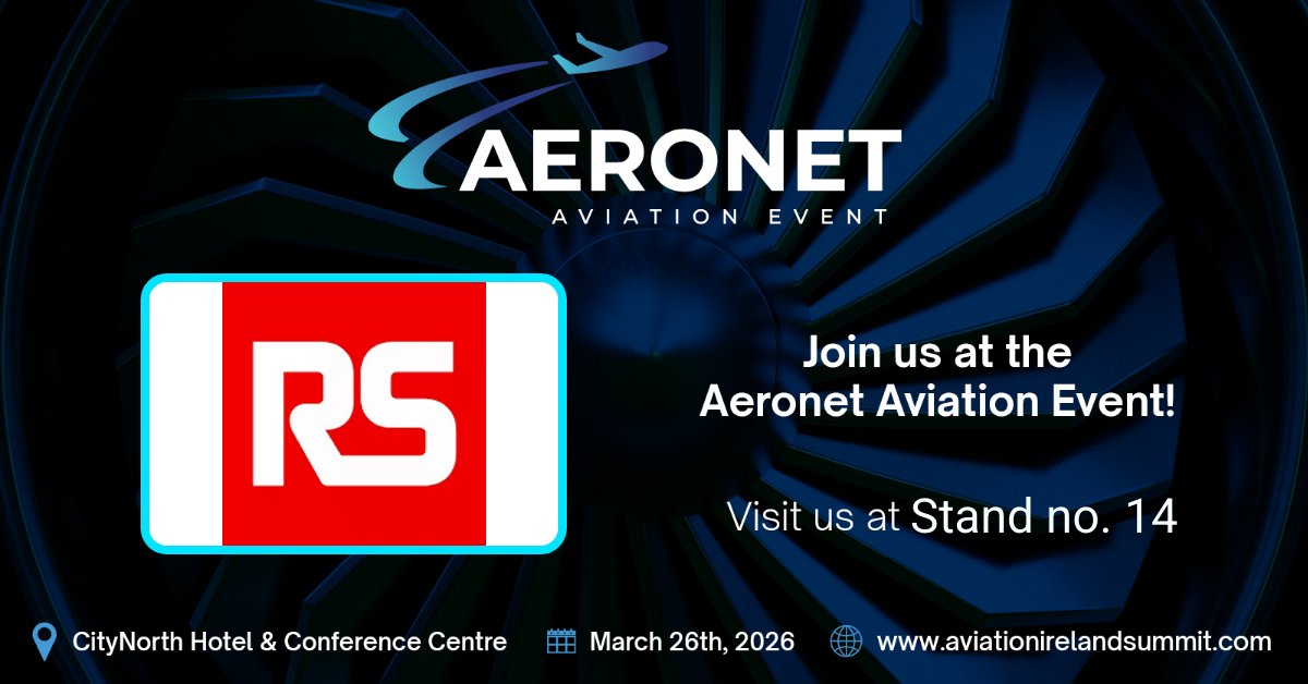 RSIreland's tweet photo. We’ll be exhibiting at Aeronet Aviation Event 2026-26th March @CityNorthHotel, Co. Meath!✈️
Stop by our stand to explore the latest in technology, engineering, solutions &amp; MRO advancements
👉 Register now: https://t.co/eezsZMnrLm
#ANAE2026 #Aeronet2026 #Aerospace #IrishAviation https://t.co/s5EXl8g42H