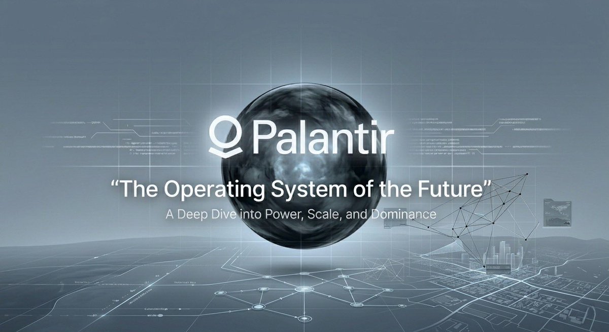 gannoncapital's tweet photo. Organizations that do not partner with Palantir in the coming years are essentially shuffling chairs on a sinking ship.

Palantir is the operating system of the future and that future will bifurcate into two groups:

1) Those who use Palantir’s ontology & AIP

2) Those filing bankruptcy

Learn why below 👇🏼 

 https://t.co/QKrmuyffna
