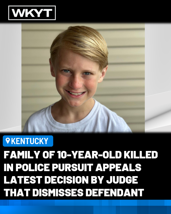 There have been new developments related to a police chase that ended in a crash, killing an Oldham County 10-year-old back in 2023: wkyt.com/2026/03/24/fam…