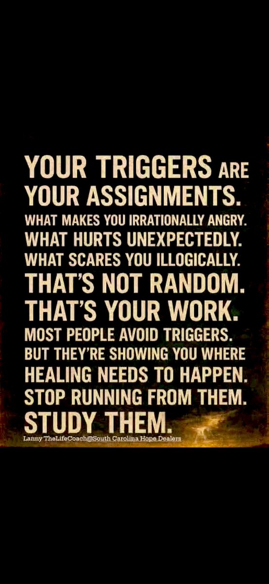 #triggers #healing