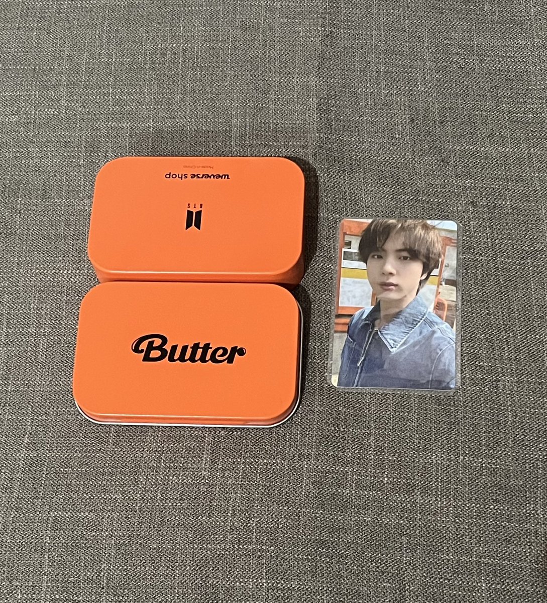 oursunshine333's tweet photo. WTS POB WEVERSE BTS BUTTER KIM SEOKJIN

#BTS #Jin #KimSeokjin https://t.co/ybL0dsbv9m