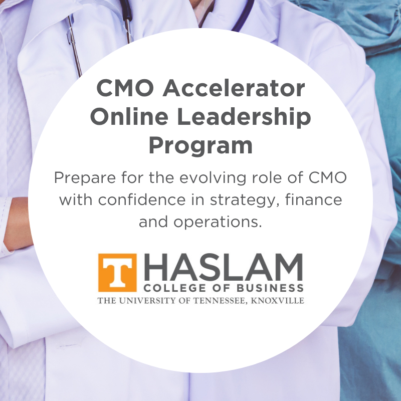 HaslamUT_HCbiz's tweet photo. Physicians aren’t trained to be CMO's—but many become them.
The Chief Medical Officer Accelerator program equips physician leaders with the strategy, finance, & leadership tools needed to succeed in executive roles.
https://t.co/j8107H8sgT
#PhysicianLeadership #ExecEd #CMO https://t.co/DSOx9cmHdn