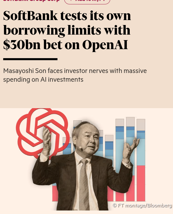 FT headline screenshot