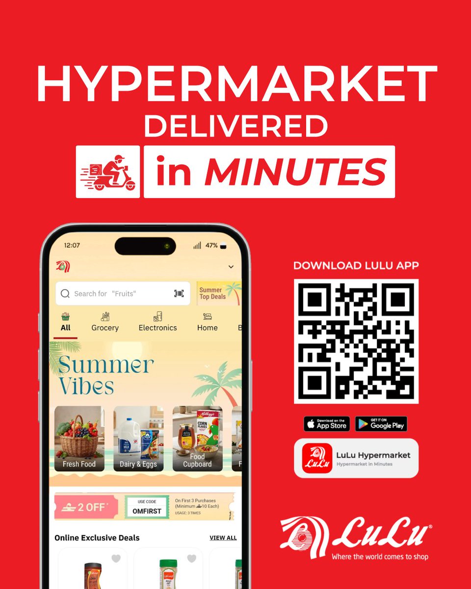 L u L u H y p e r m a r k e t OM tweet media