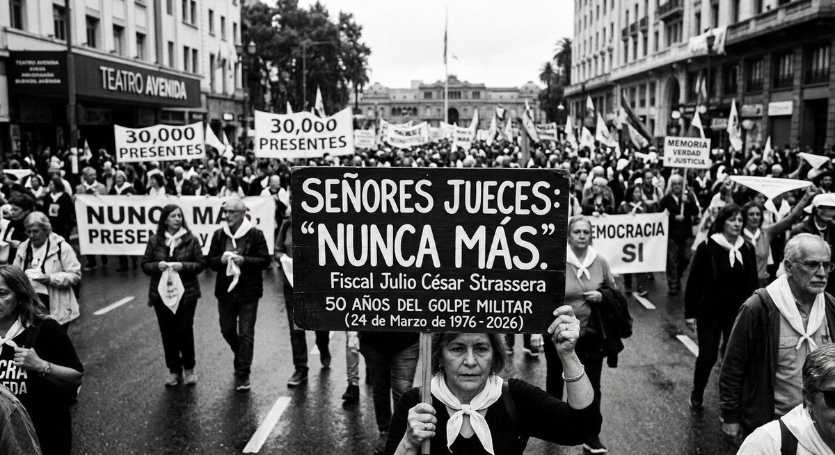 A 50 años del golpe que inició la etapa más oscura de nuestra historia, seguimos reivindicando la Memoria, la Verdad y la Justicia
#NuncaMas #MemoriaVerdadYJusticia #24DeMarzo #50AñosDelGolpe