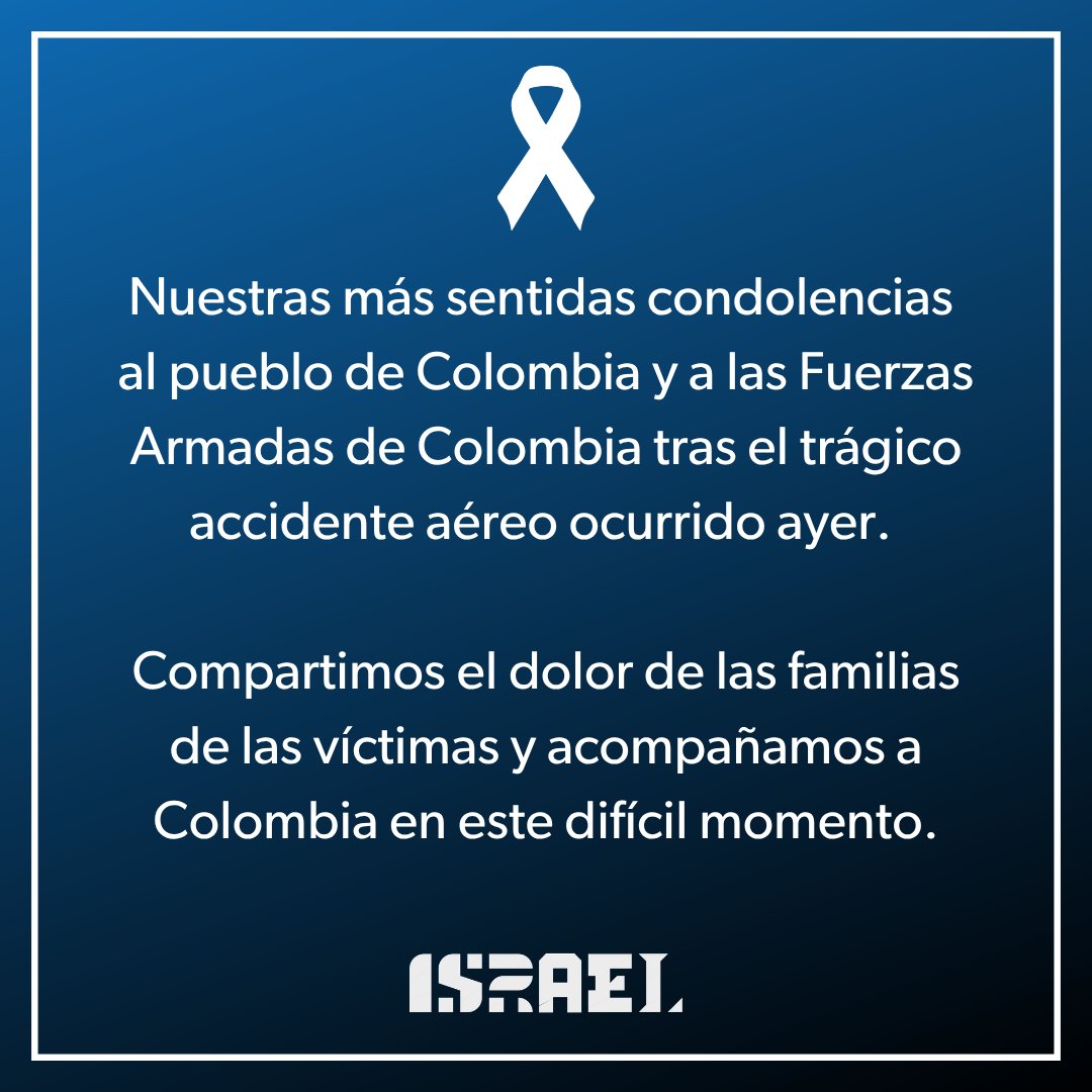 Israel en Colombia tweet media