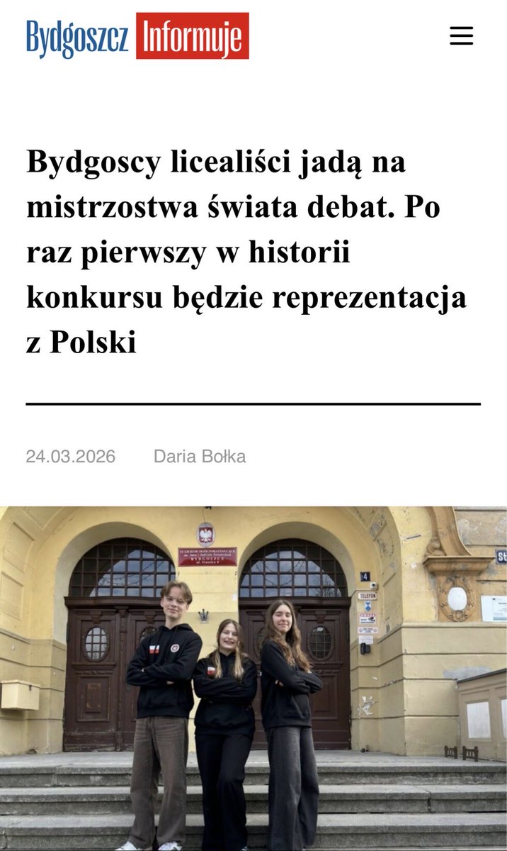 Poland Debate Academy tweet media