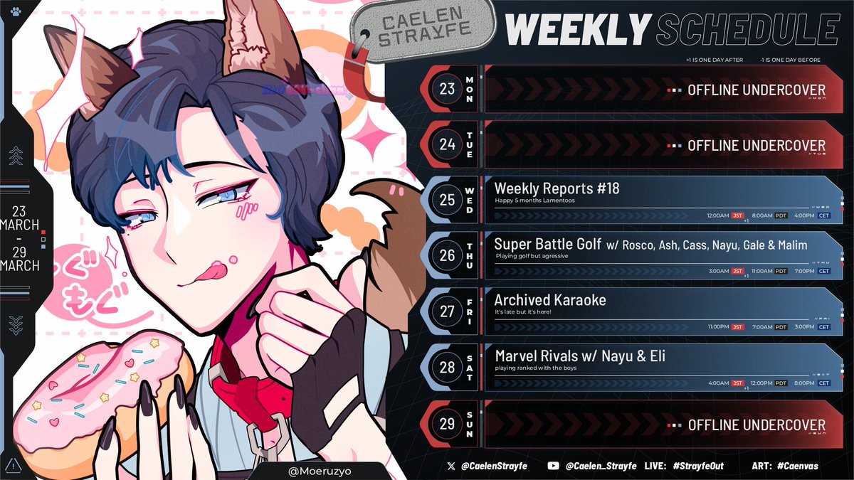 Caelen Strayfe 🐶🚨 【FIRST STAGE PRODUCTION EN】 tweet media