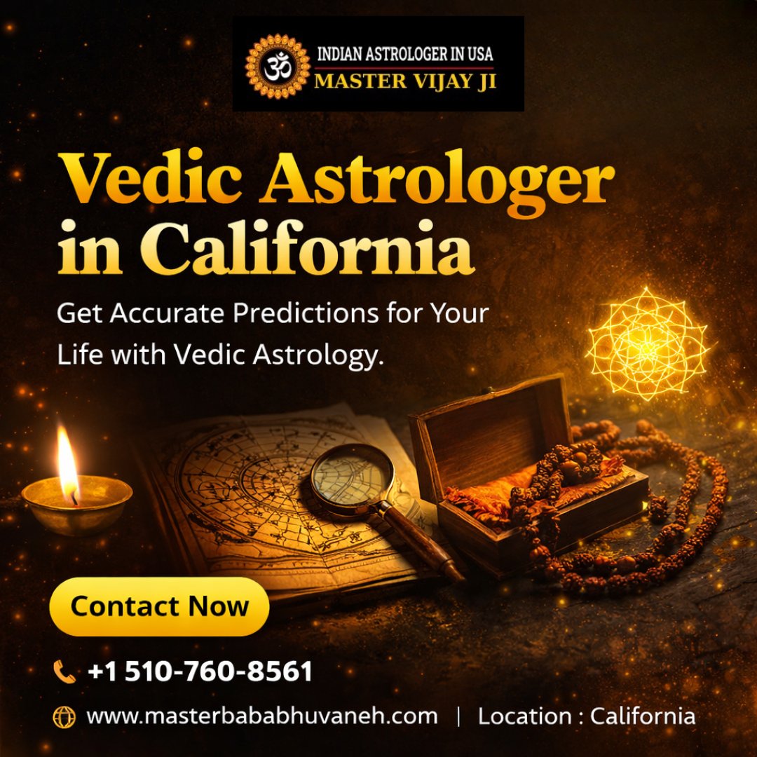 BabaBhuvanesh's tweet photo. ✨ Find clarity with a trusted Vedic Astrologer in California  ✨
Let the ancient wisdom of Vedic astrology guide you toward clarity and success.

🌐 https://t.co/apH8HvuSRW 

#MasterVijayJi #VedicAstrologer #AstrologerInCalifornia #HoroscopeReading #LoveProblemSolutions https://t.co/q2jYTyBv2k