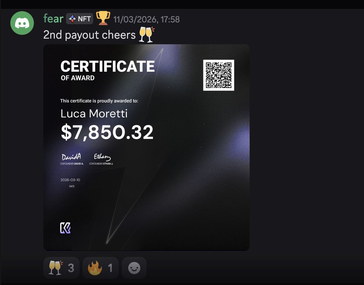 Klein Funding tweet media