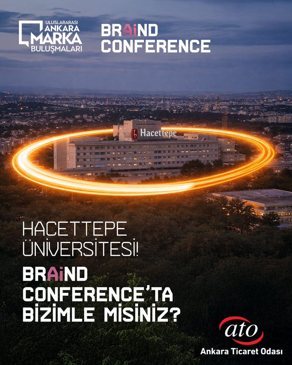 Hacettepe Üniversitesi’nin aydınlık zihinleri, Braind Conference’da bir araya geliyor! 

Köklü geçmişimizden aldığımız güçle, geleceği yeniden şekillendirmek ve inovasyonun nabzını tutmak için bir araya geliyoruz. 

📍ATO Congresium
🗓️ 24-25 Nisan