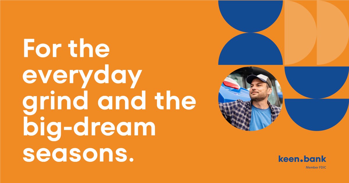 Today is #NationalAgDay, the important contributions of our country’s farms and farm families. Join us as we thank America’s farmers and celebrate 250 years of progress in #agriculture. Together we grow. ow.ly/iywP50Yh7Zy Member FDIC #AgDay26