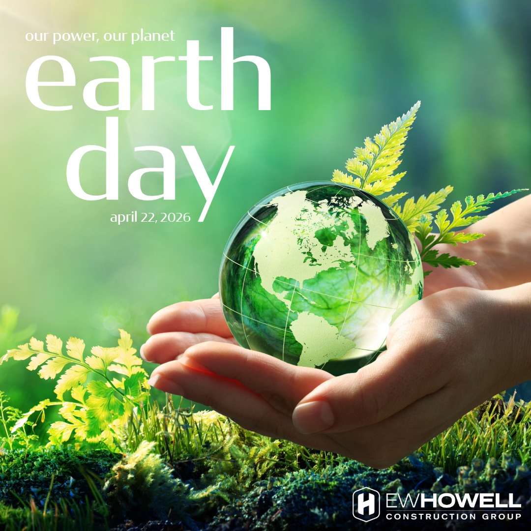 ewhowell's tweet photo. Since 1970, Earth Day has highlighted environmental protection and how we can contribute. We at EW Howell recognize our role in protecting the planet and commitment to sustainable building practices. Learn more about #EarthDay2026 here: https://t.co/2OUbLBP8j0 #OurPowerOurPlanet https://t.co/RqzfoXWHWW