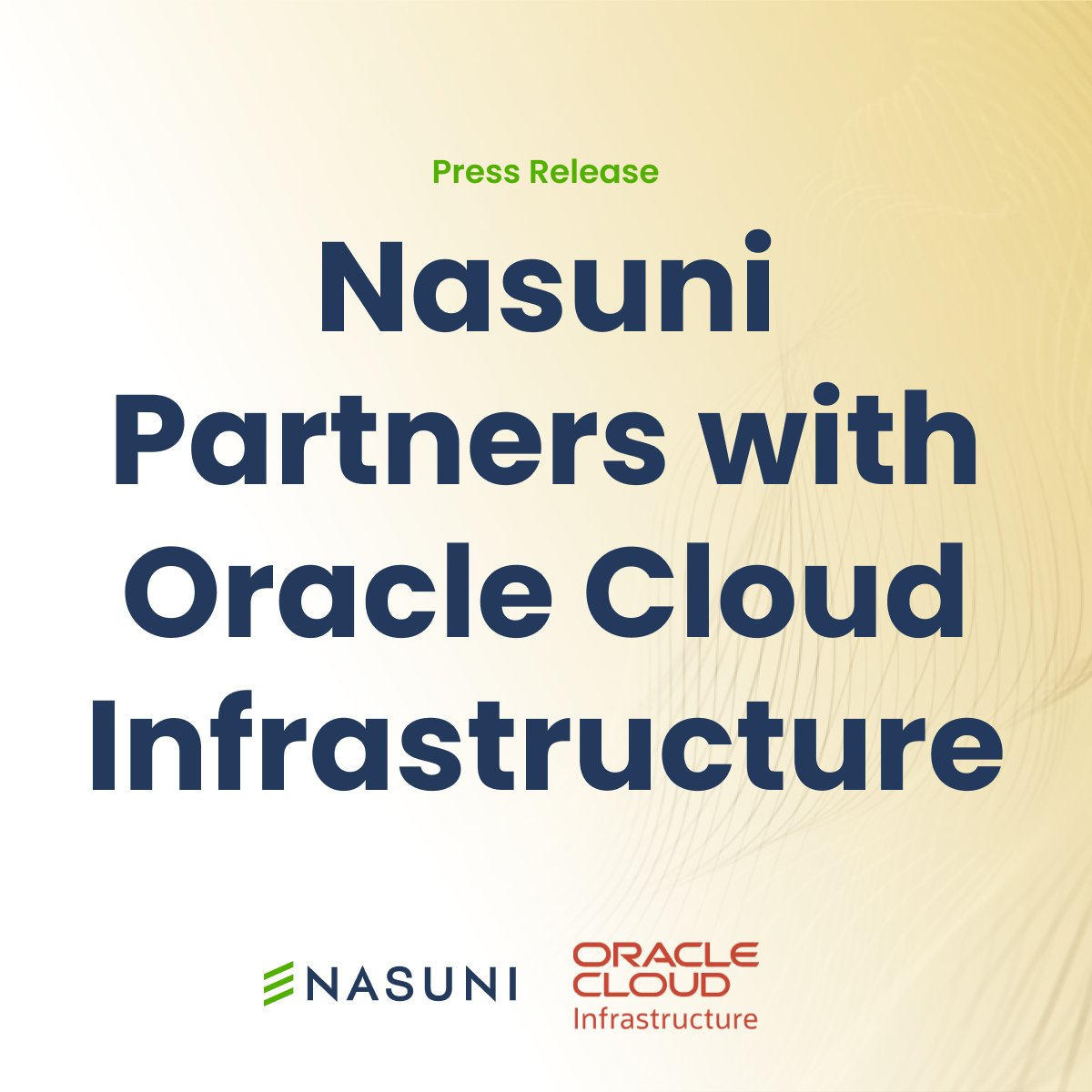 Nasuni's tweet image. Excited to announce that @Nasuni is teaming up with @OracleCloud Infrastructure to help organizations modernize file storage, reduce risk, and build a stronger foundation for the future. 

Learn more in our announcement ➡️ bit.ly/4bUkzsJ

#Nasuni #Oracle #DataManagement