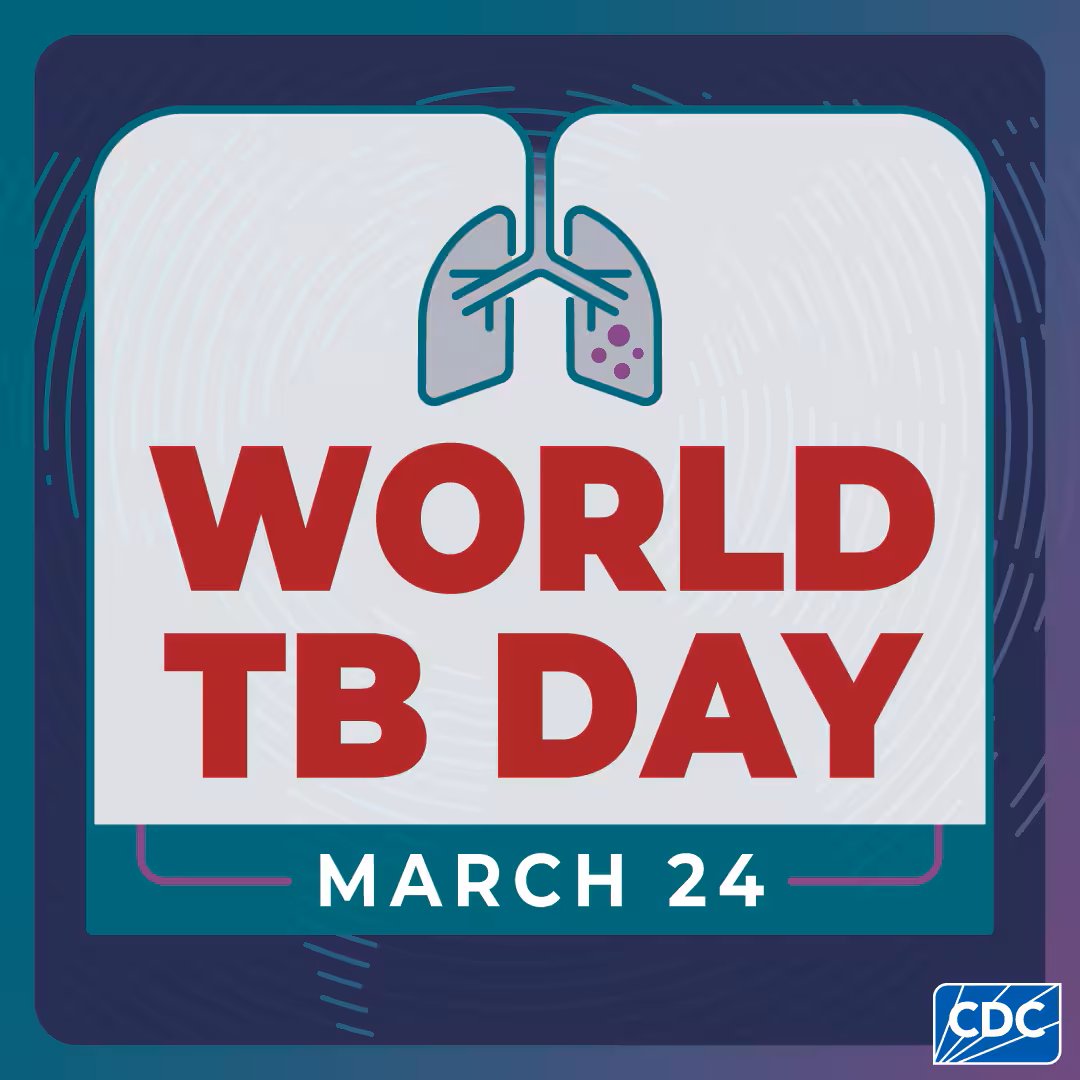 NEHealthDept's tweet photo. March 24 is World TB Day, marking the day in 1882 when Dr. Robert Koch announced the discovery of Mycobacterium tuberculosis, the bacteria that cause TB. 

Learn more about why we raise awareness for World TB Day: https://t.co/bzETVPLtZj https://t.co/UEG0ZnC7Rt
