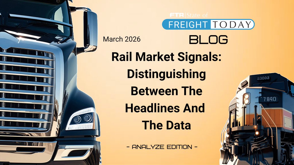 FTR | Transportation Intelligence tweet media