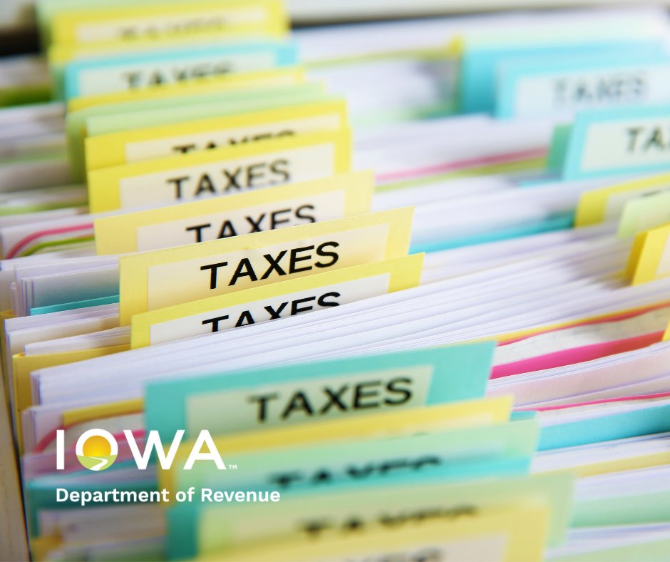 Iowa Department of Revenue tweet media