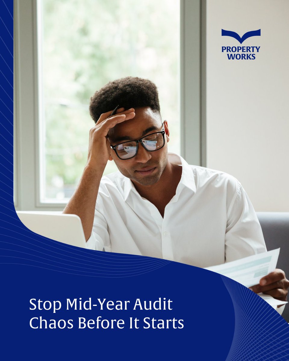 PropertyWorks_'s tweet photo. Why Mid-Year Audits Stall

Pressure spikes when lease admin is reactive. Teams scramble, data gaps appear, and timelines shrink. Continuous lease admin + early structure avoids the pileup.

#PropertyWorks #AuditSeason #LeaseAdministration #OperationalReadiness #RealEstateTeams https://t.co/2dwY6PacGx
