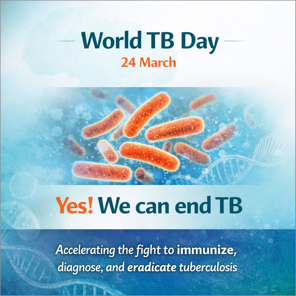 FAISAfrica's tweet photo. 🫁 World TB Day – 24 March

Yes! We can end TB, and innovation is key.

🔬 Tongue swabs offer a simple, non-invasive way to detect TB using molecular tools.

Faster, more accessible, and scalable: a breakthrough for global health.

#WorldTBDay #EndTB #Immunology #FAIS https://t.co/OoOoOODtvk