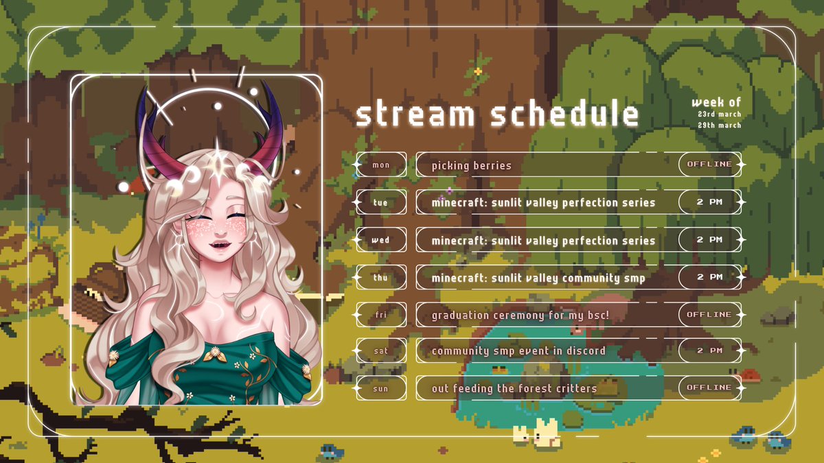 CosyMel ⋆｡˚ 🍃🐛 twitchcon EU! tweet media