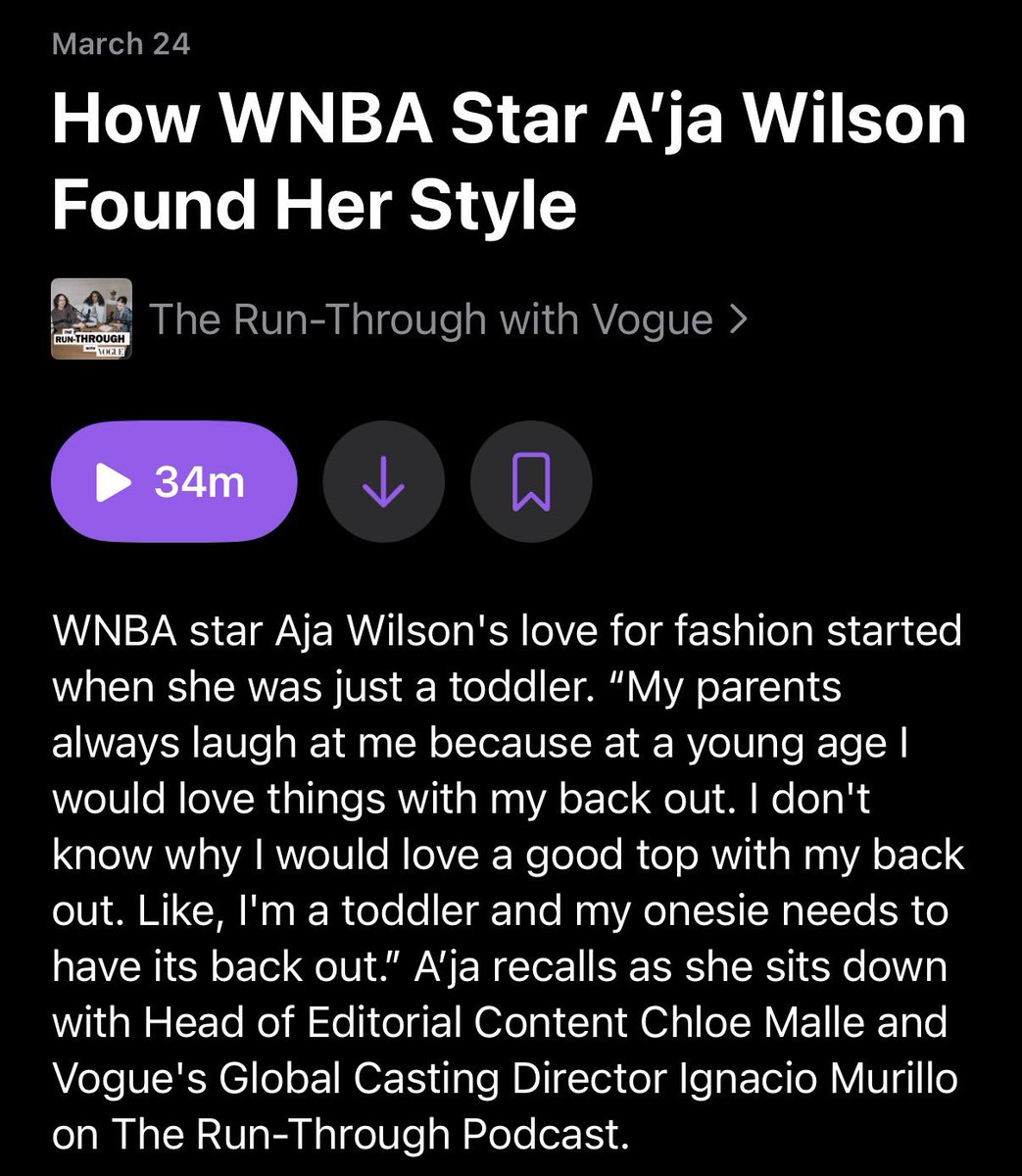 a’ja wilson HQ tweet media