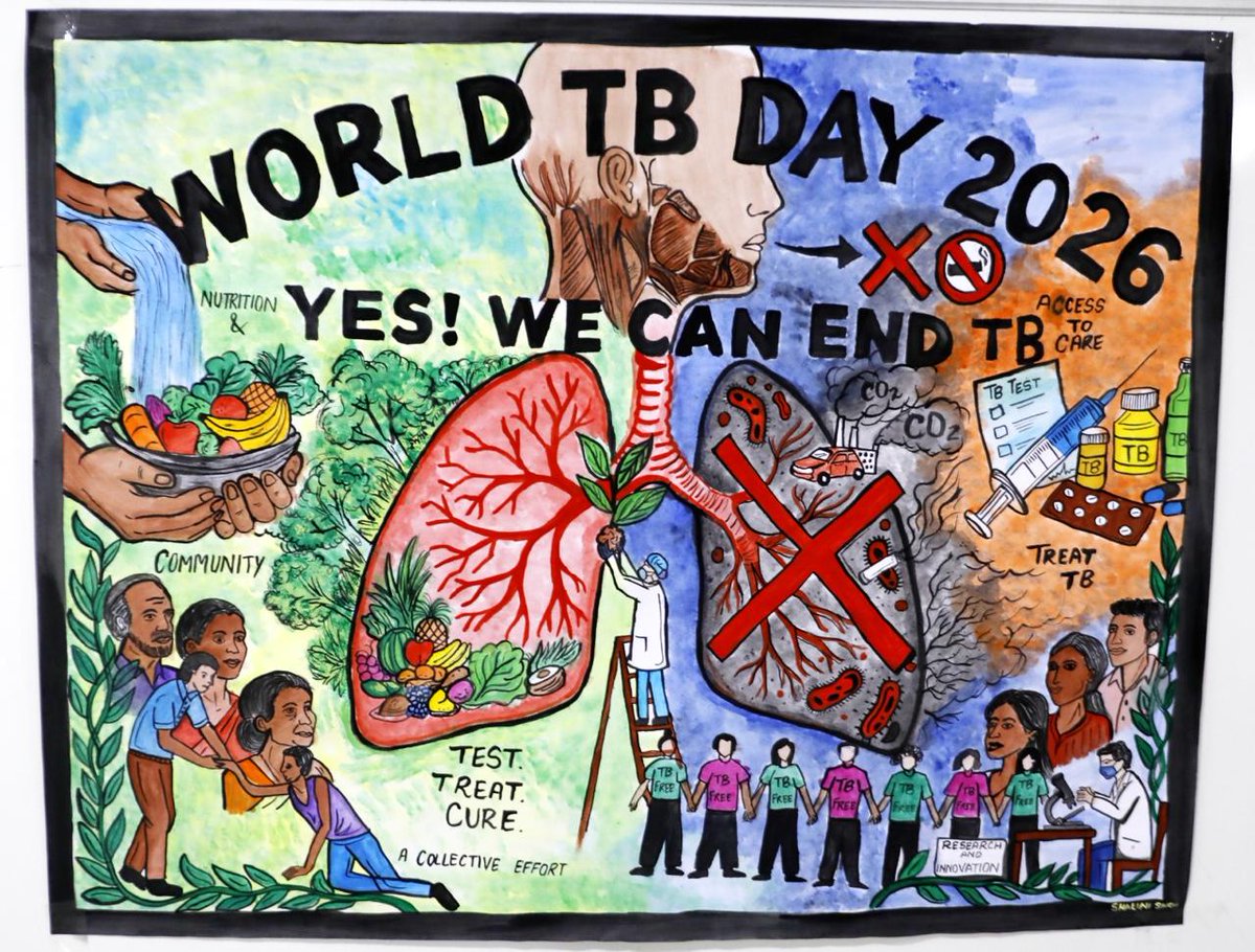 aiimsrishi's tweet photo. On the occasion of World Tuberculosis Day, an interdepartmental quiz among Postgraduate students & poster competition among nursing students were conducted by the core committee & Department of Pulmonary Medicine, AIIMS Rishikesh via their beautiful & colorful posters nursing students highlighted ways to fight & eliminate this deadly menace while quiz helped raise awareness about various facets of this ancient disease which continues to be a daunting challenge.
@MoHFW_INDIA
@JPNadda
@meenusingh4