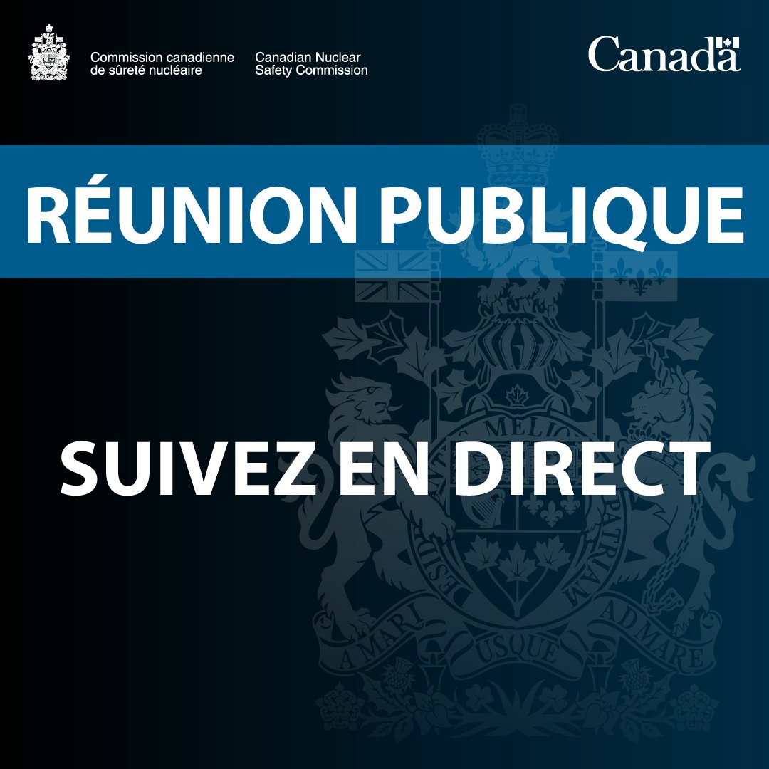 Commission canadienne de sûreté nucléaire tweet media