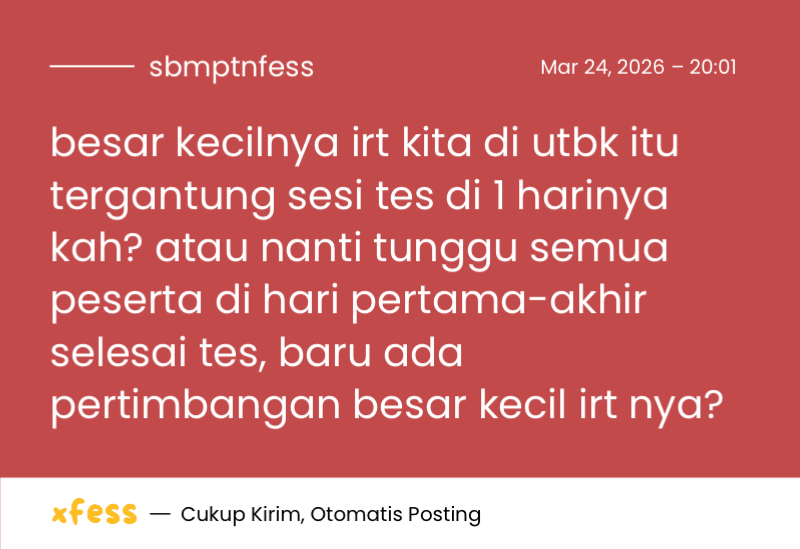 Jastip Bayar UTBK Cek Sorotan! tweet media